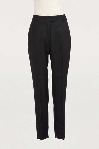 Shop Officine G N Rale Zoe Wool Pants In Black