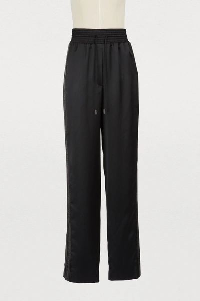 Shop Off-white Pajama Pants In Black