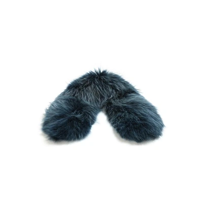 Shop Mr & Mrs Italy Fur Collar Raccoon Fur