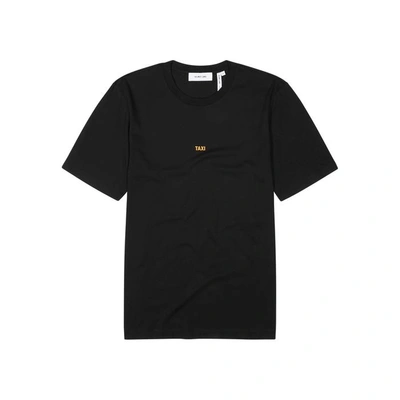 Shop Helmut Lang Taxi London Black Cotton T-shirt
