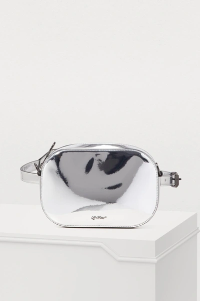 Shop Off-white Mirror Crossbody Bag