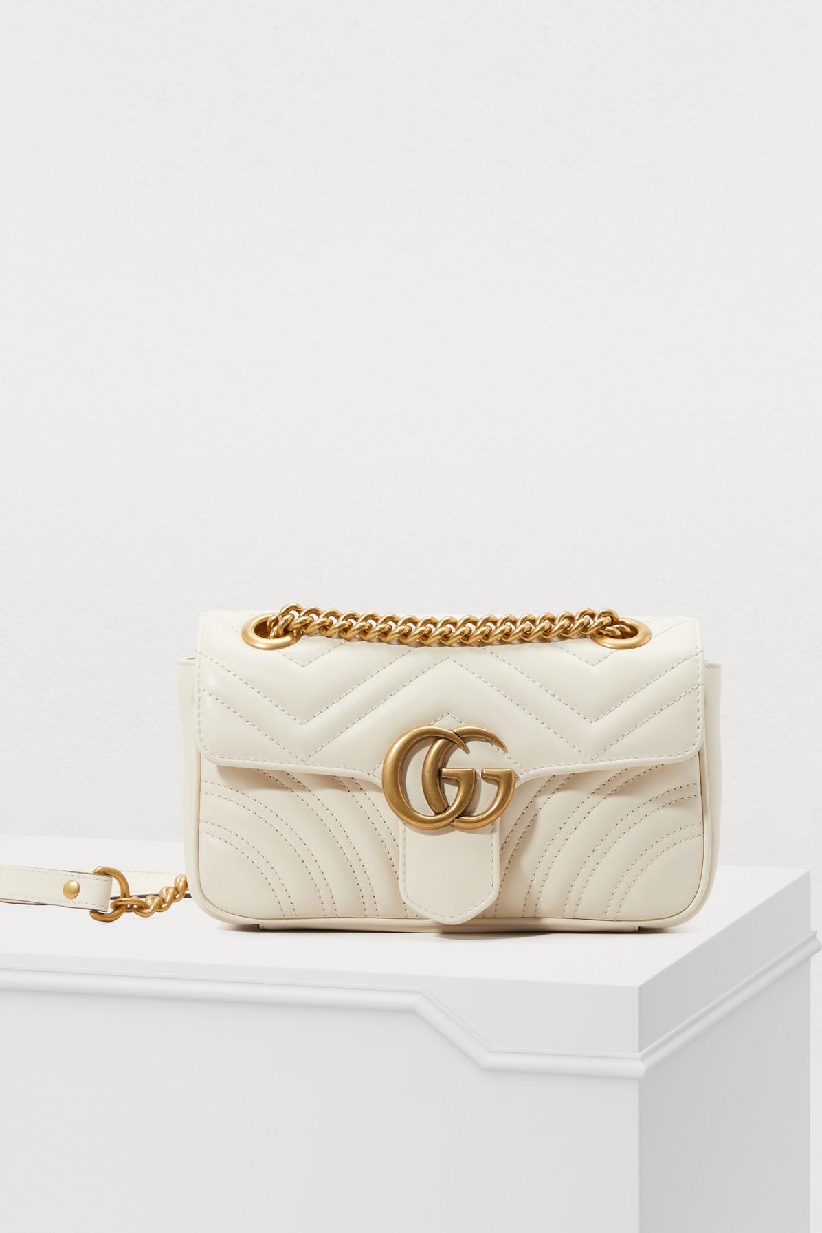 gucci marmont cream bag
