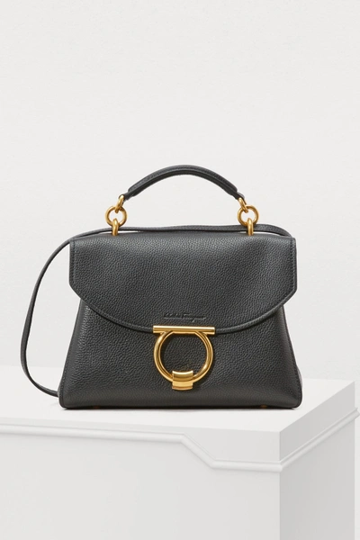 Shop Ferragamo Gancino Pm Handbag