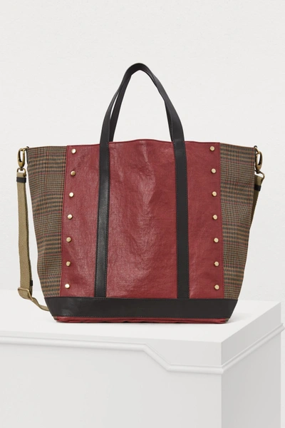 Shop Vanessa Bruno Big Leather Tote Bag