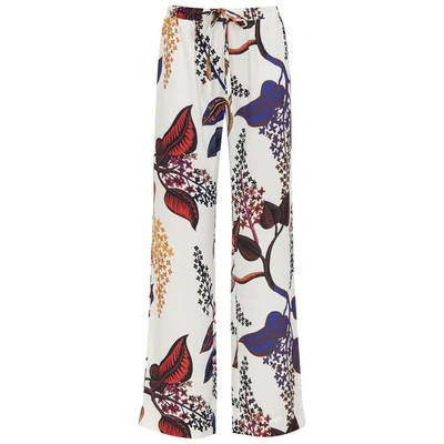 Shop Stine Goya Aileen Printed Wide-leg Trousers In Multicoloured