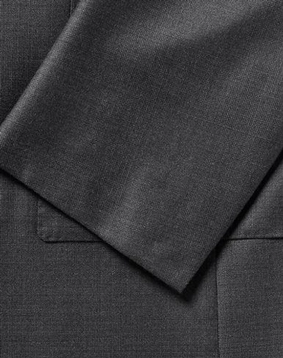 Shop Ermenegildo Zegna Suits In Steel Grey