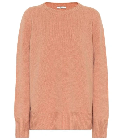 Shop The Row Sibel Wool And Cashmere Sweater In Pink