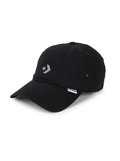 Shop Converse Unstructured Baseball Cap In Black