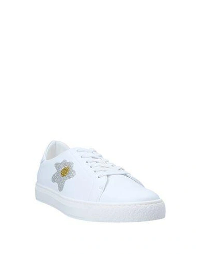 Shop Anya Hindmarch Sneakers In White