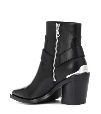 Shop Rag & Bone Ryder Leather Ankle Boots In Black