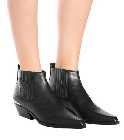 Shop Rag & Bone Westin Leather Ankle Boots In Black