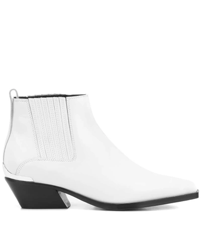 Shop Rag & Bone Westin Leather Ankle Boots In White
