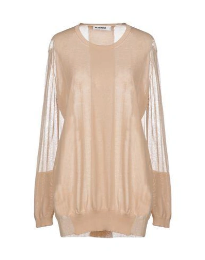 Shop Jil Sander Sweater In Sand