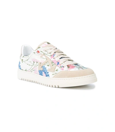 Shop Off-white Multicolor Floral Sneaker