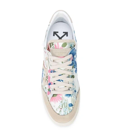 Shop Off-white Multicolor Floral Sneaker