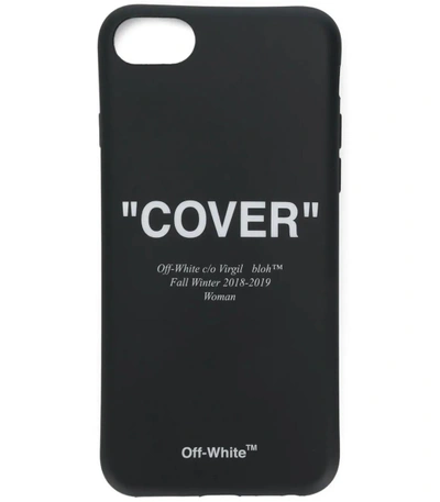 Shop Off-white Black "cover" Iphone Case