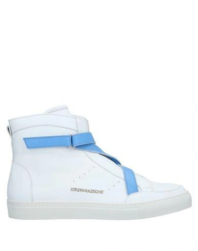 Shop Krisvanassche Sneakers In White