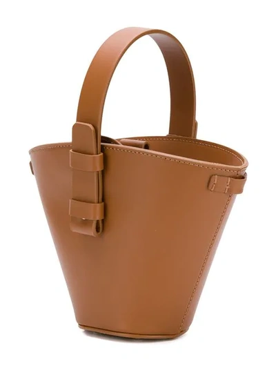 Shop Nico Giani Nelia Bucket Bag In Brown