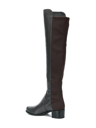 Shop Stuart Weitzman Knee High Boots - Grey