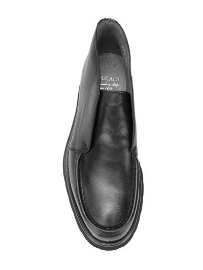 Shop Doucal's No Lace Ankle Boots - Black