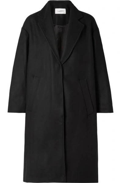 Shop Isabel Marant Étoile Cody Wool-blend Coat In Black