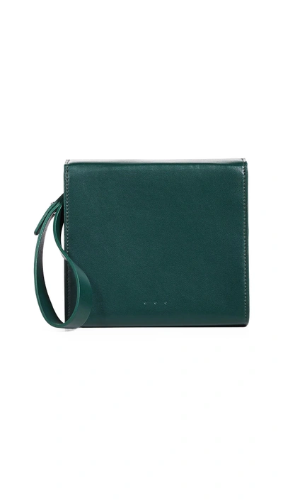 Shop Aesther Ekme Pouch Bag In Green