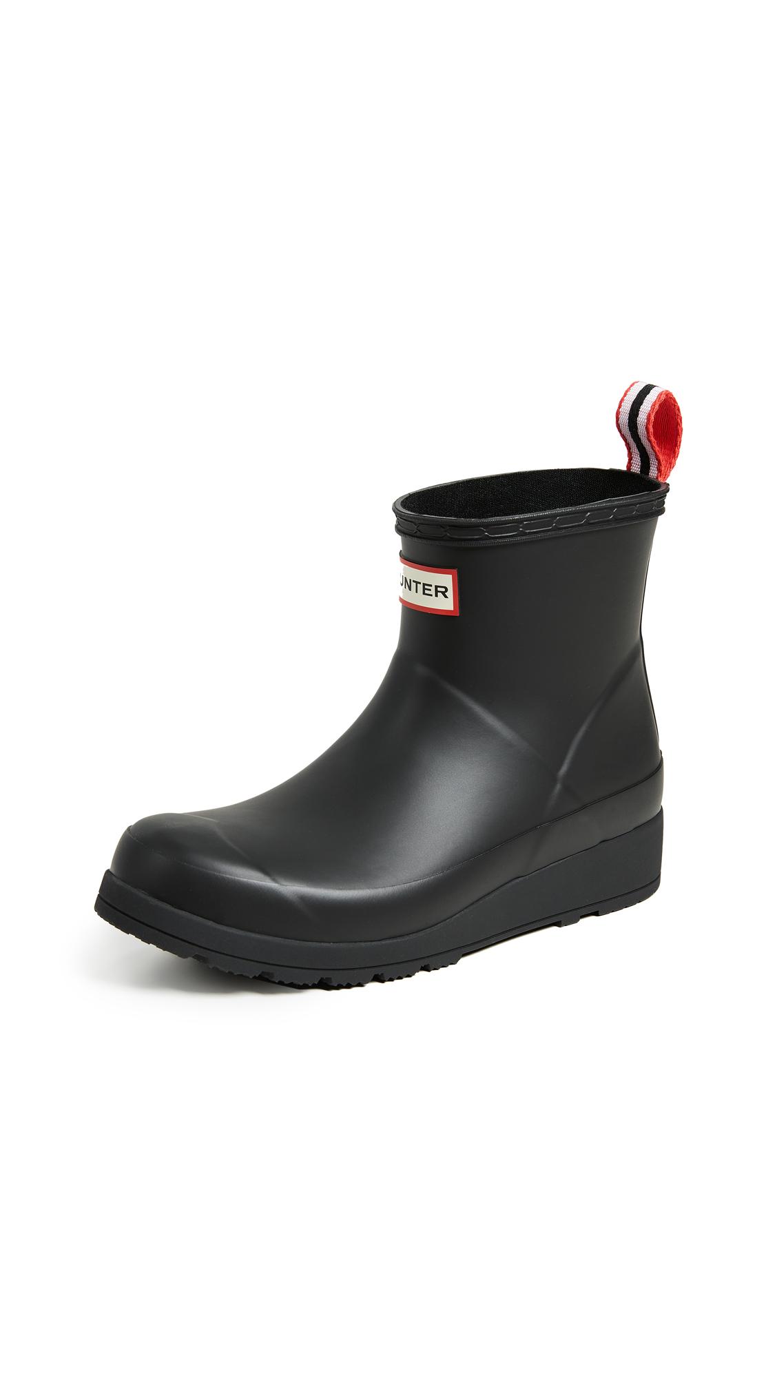 hunter short wedge rain boots