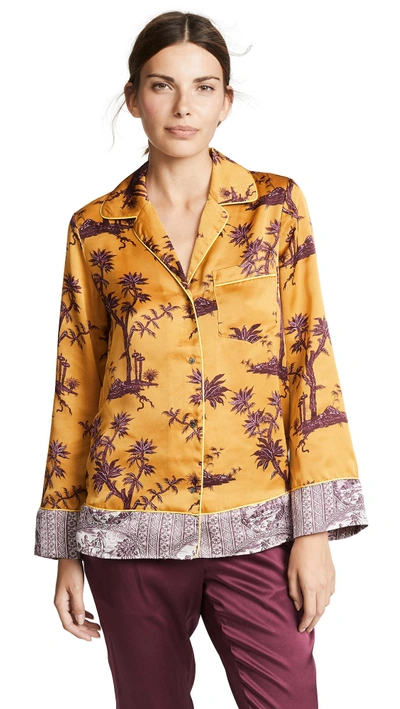 Shop Scotch & Soda/maison Scotch Pyjama Shirt In Combo A