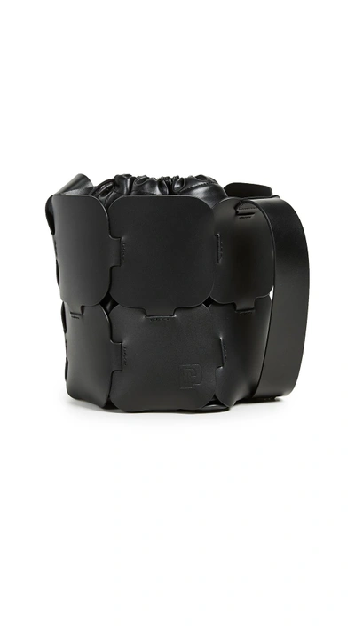 Shop Paco Rabanne Hobo Cross Body Bag In Black
