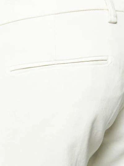 Shop Entre Amis Straight-leg Chinos In White