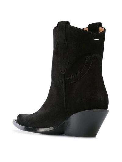 Shop Maison Margiela Western Ankle Boots