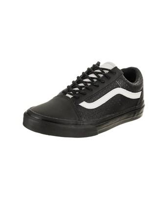 white vans with black line