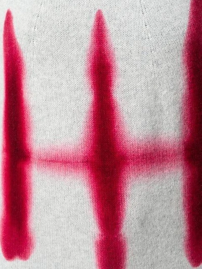 Shop Suzusan Slouchy Tie-dye Sweater - Grey