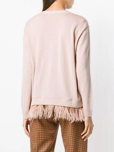 P.a.r.o.s.h V-neck Cardigan In Neutrals