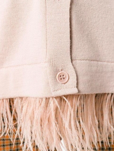 P.a.r.o.s.h V-neck Cardigan In Neutrals