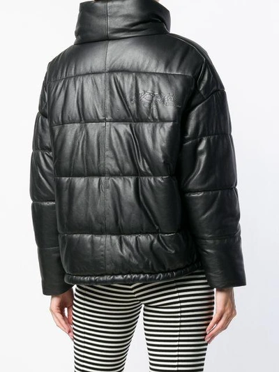 Shop Krizia Padded Jacket - Black