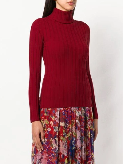 Shop Aspesi Perfectly Fitted Sweater - Red