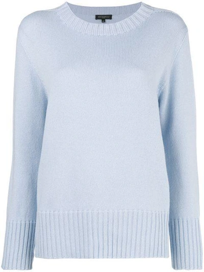 Shop Antonelli Loose Fitted Sweater In Blue
