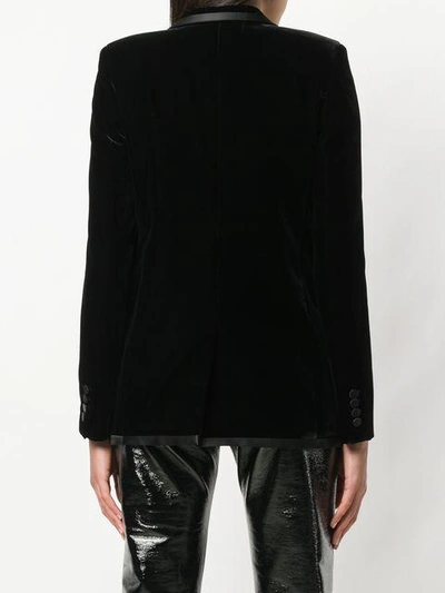 Shop Saint Laurent Perfectly Fitted Jacket In Black