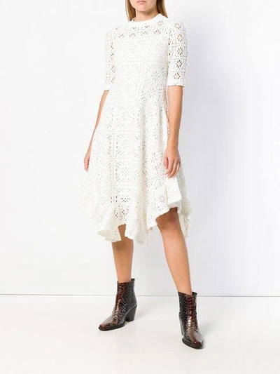 Shop See By Chloé Crochet Dress - White
