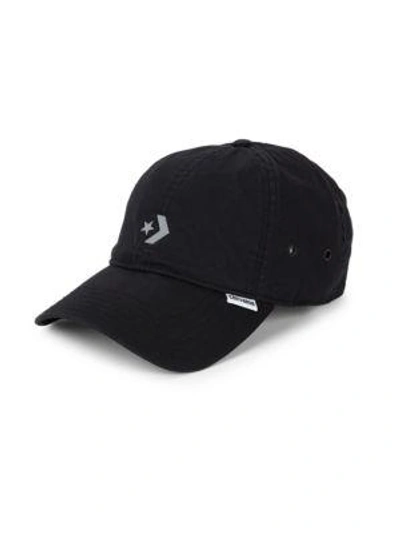 Shop Converse Unstructured Baseball Cap In Charcoal