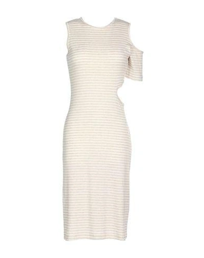 Shop Kain Knee-length Dress In Beige