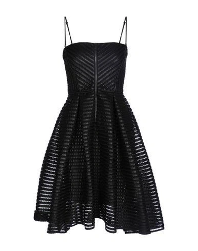 Shop Maje Knee-length Dress In Black
