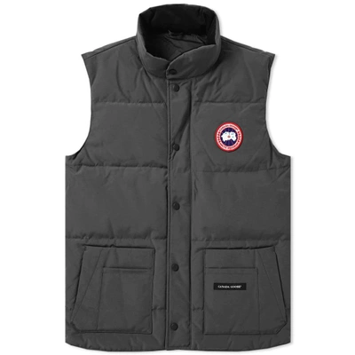 Shop Canada Goose Freestyle Vest In Grey