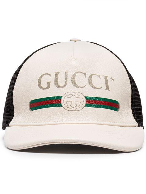 white gucci baseball cap