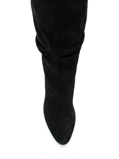 Shop Hogl Over The Knee Boots In Black