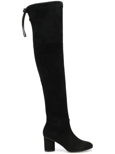 Shop Stuart Weitzman Helena Thigh High Boots In Black