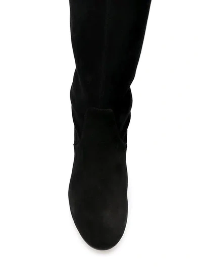 Shop Stuart Weitzman Helena Thigh High Boots In Black