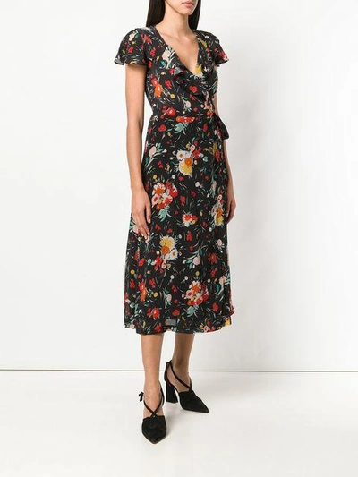 Shop Lily And Lionel 30's Floral Trixie Dress - Black