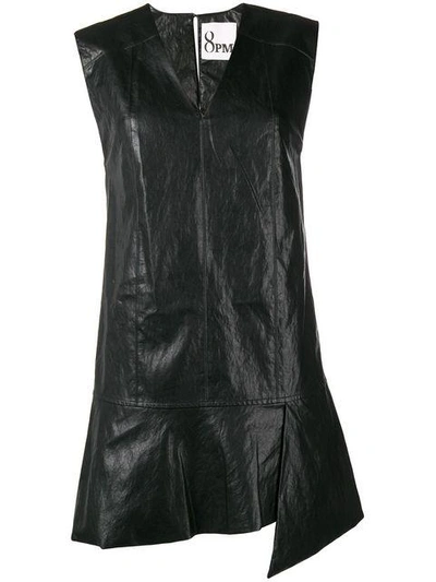Shop 8pm Fiore Flared Short Dress - Black